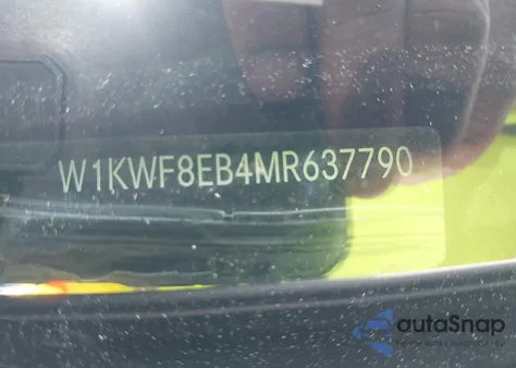 2021 Mercedes-Benz C 300 4Matic from USA, damaged, VIN W1KWF8EB4MR637790